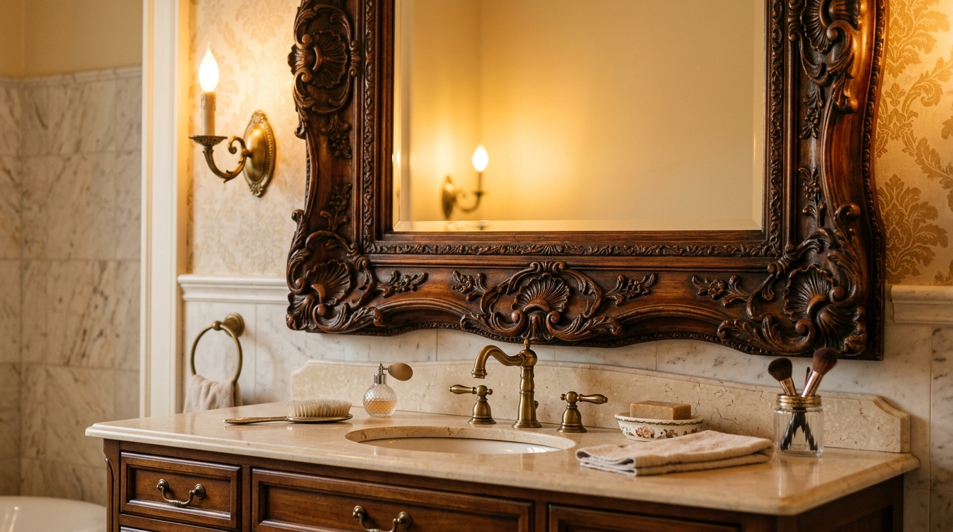 Pick a frame finish that matches hardware